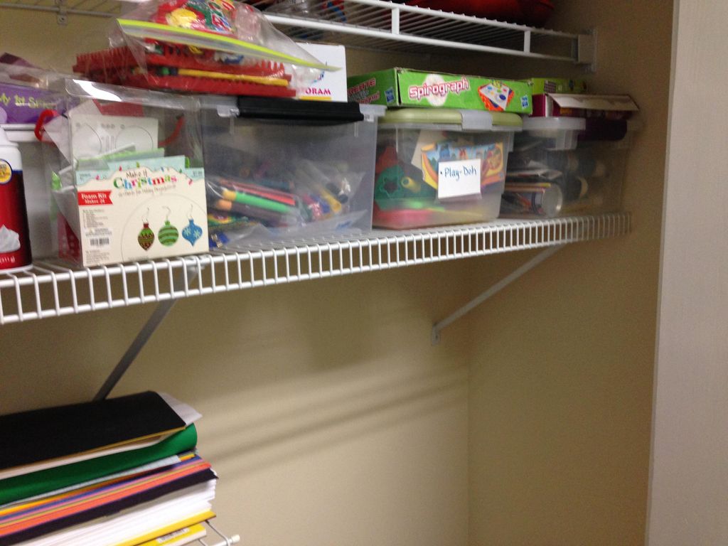 Laundry Closet Before