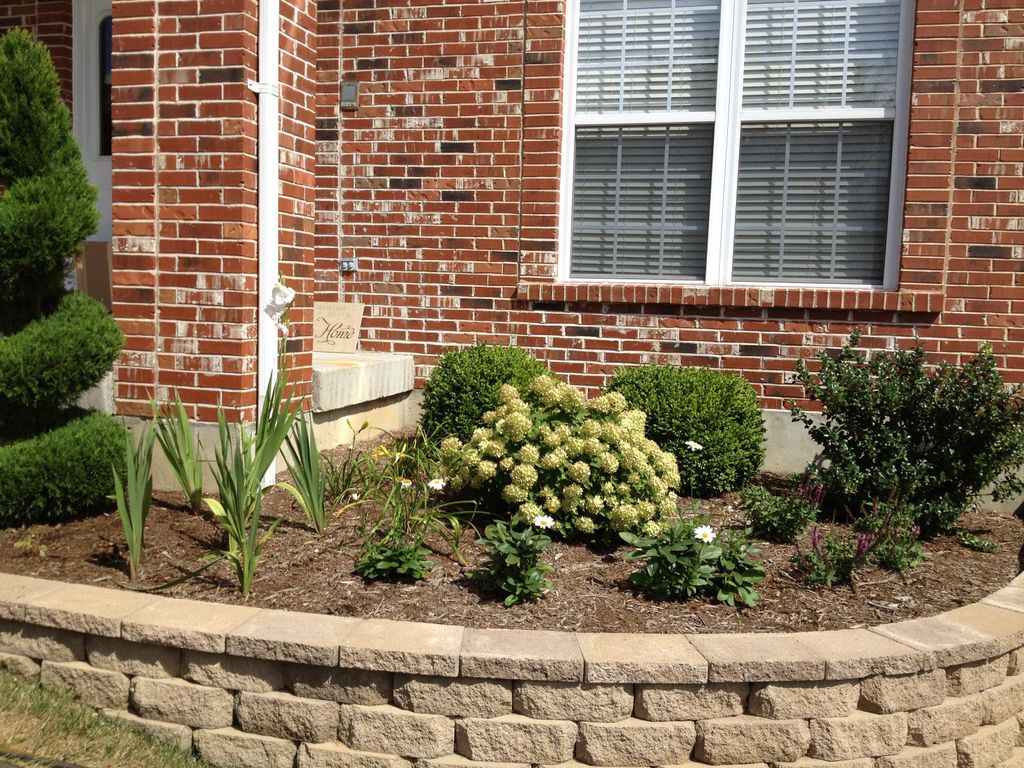 Front yard new bed installation - right side