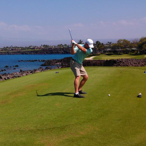 Playing a draw in Hawaii to 4'.