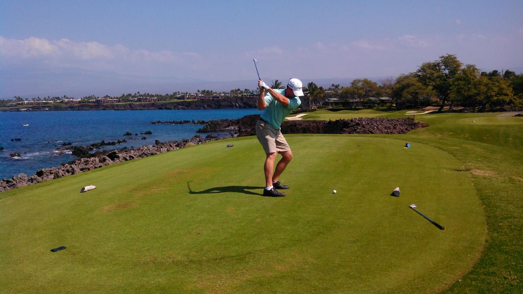 Playing a draw in Hawaii to 4'.