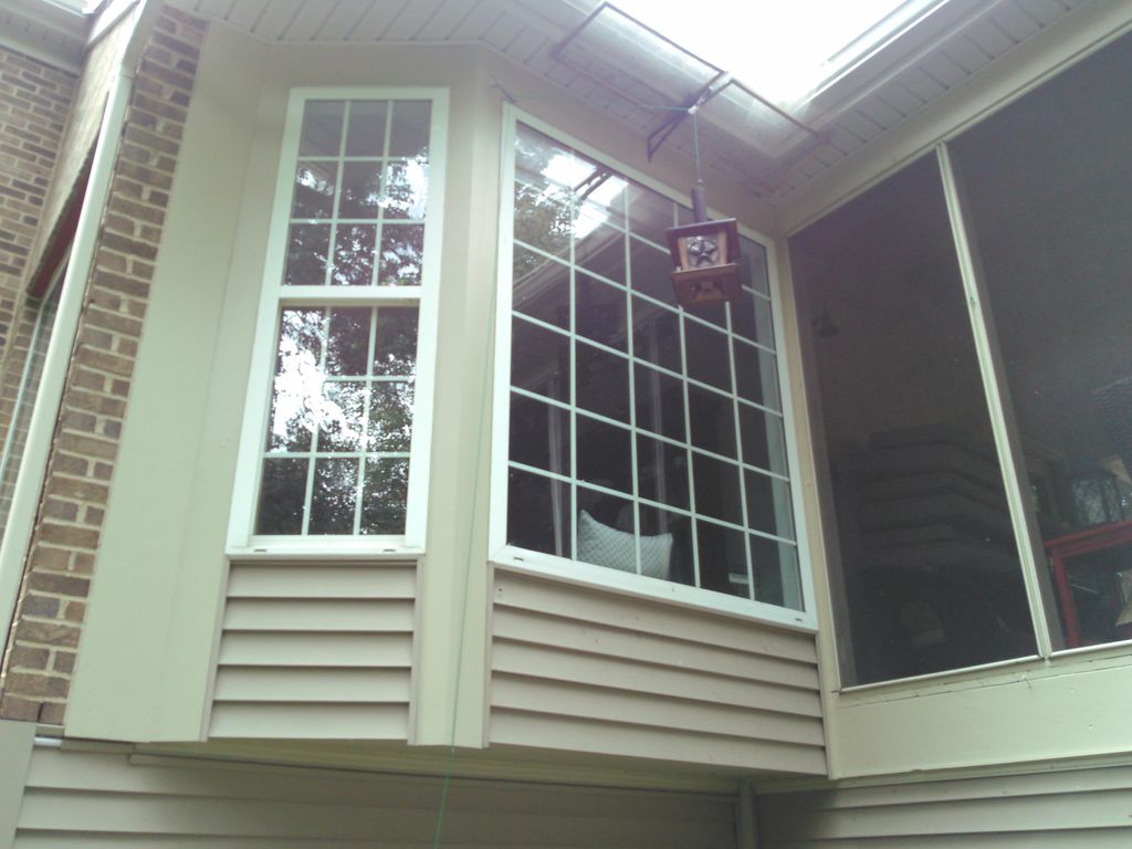 Trim around windows painting 