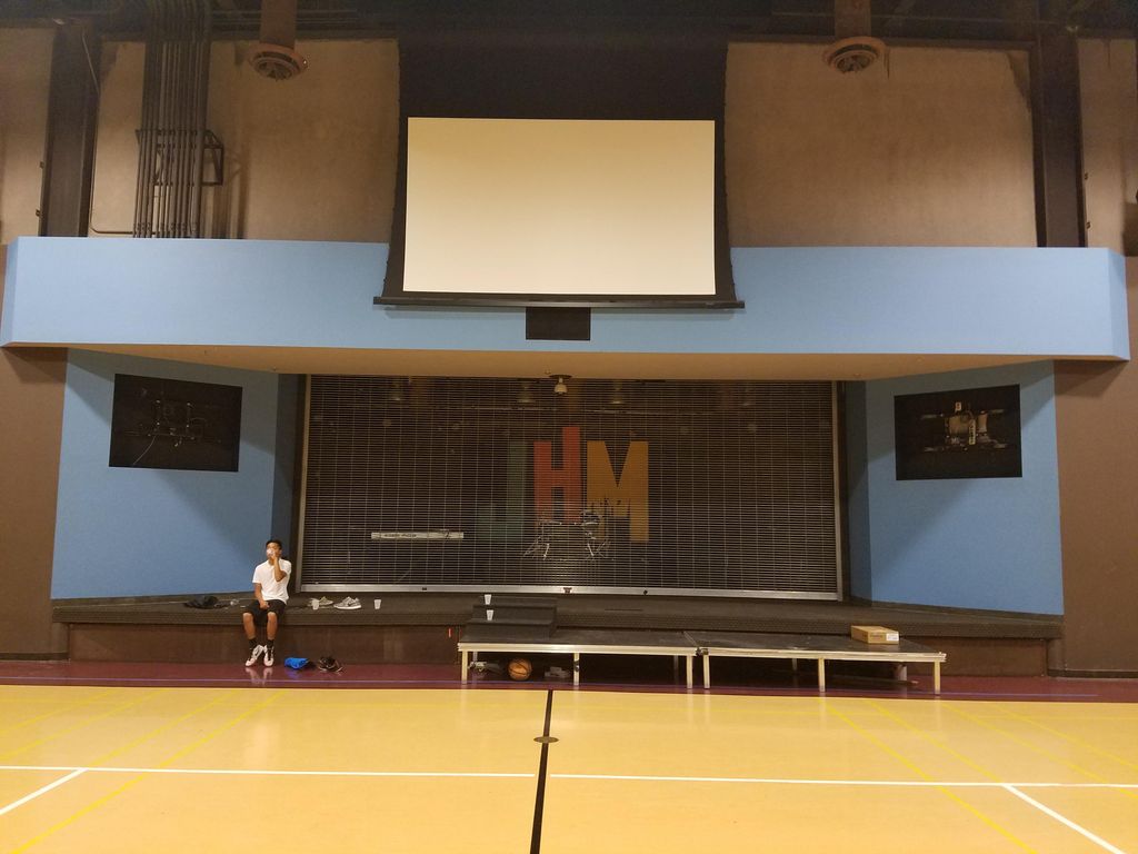 Saddleback Church Gym in Orange County, CA.