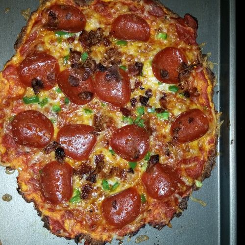 This is one of my favorite: Carrot crust pizza! Th