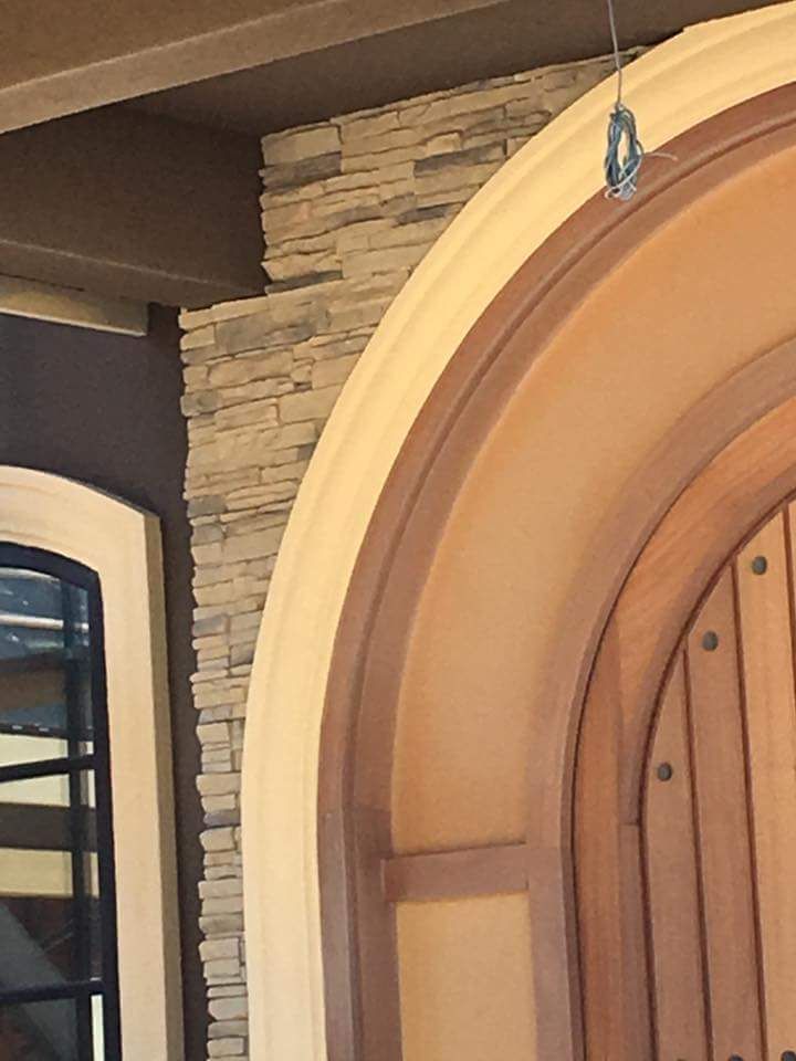 Stone and stucco work