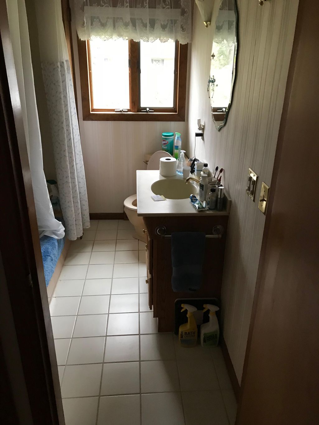 Paxton Bathroom Before: Customer wanted to remove 