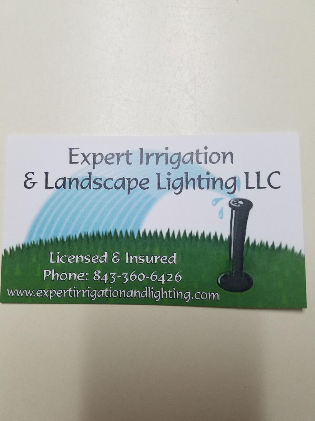 Expert Irrigation and Lighting and lawn maint llc