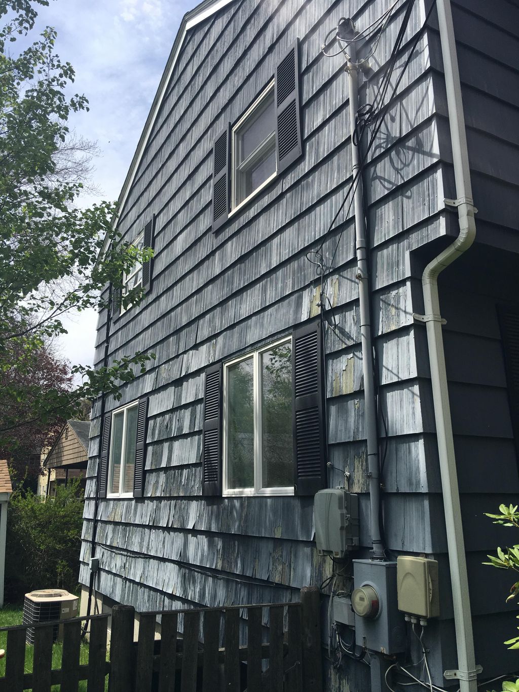 A client was told he had to replace half his sidin