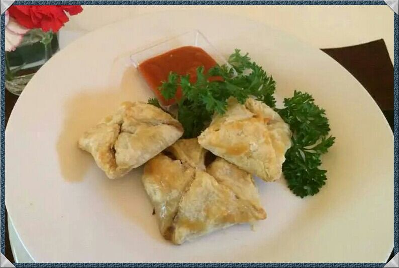 Braised beef puff pastry