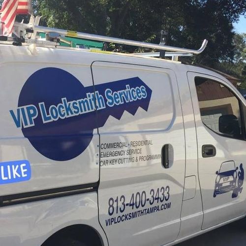 VIP locksmith services and garage door