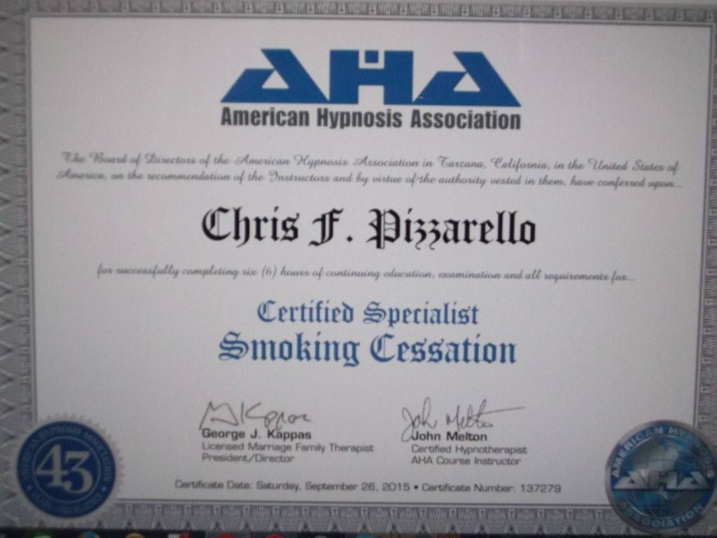 Smoking Cessation Specialist Certification