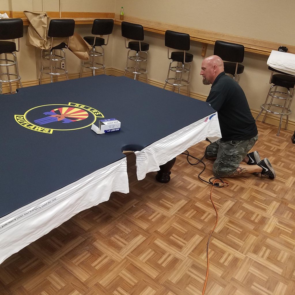 Custom logo cloth for Luke AFB