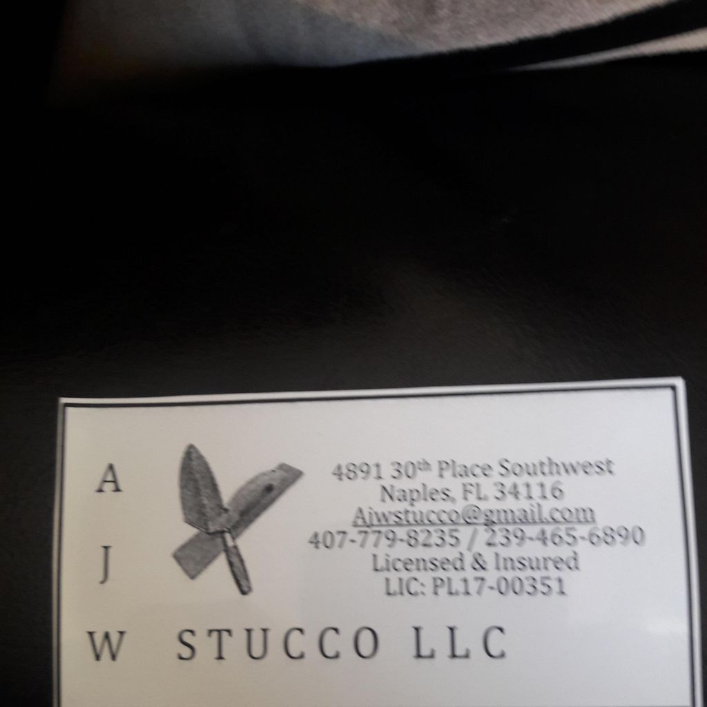 A J W STUCCO  LLC