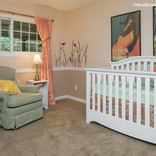 After - staging of nursery