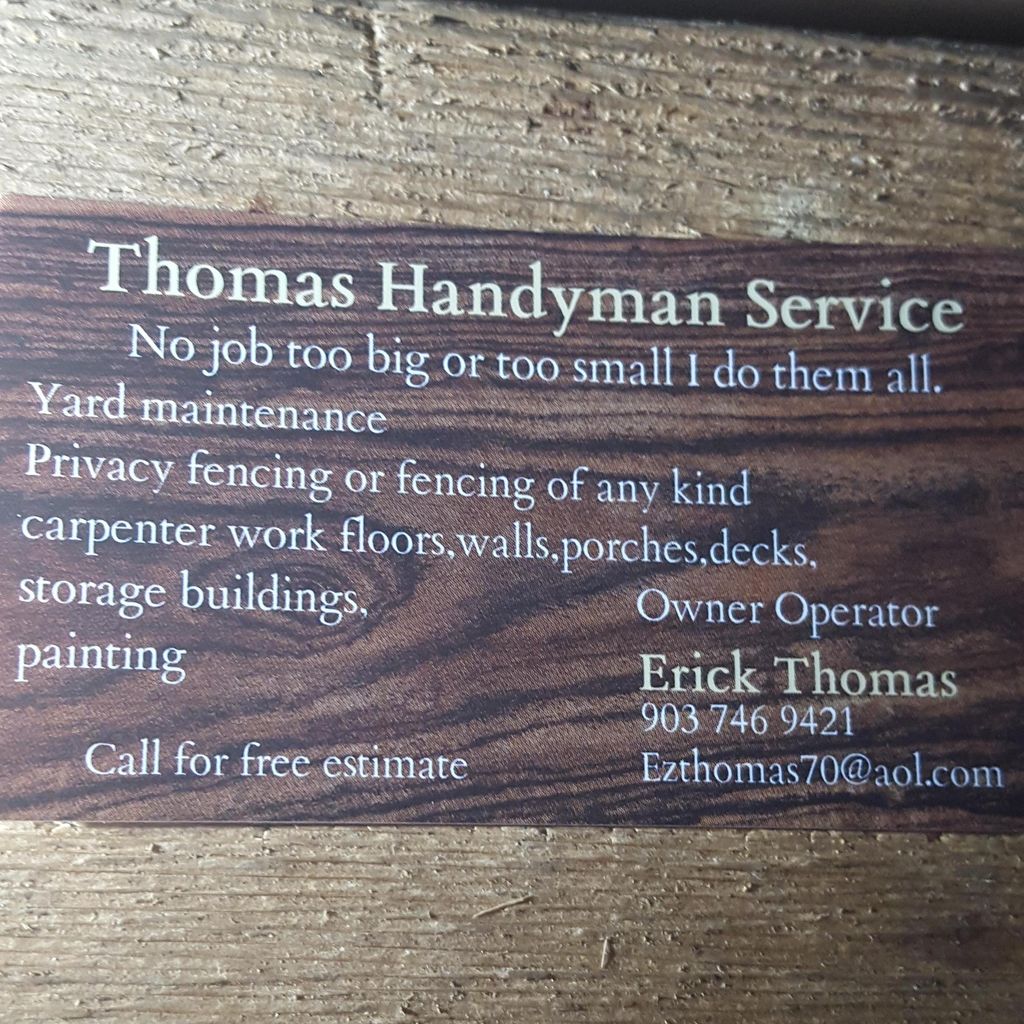 Thomas handyman service