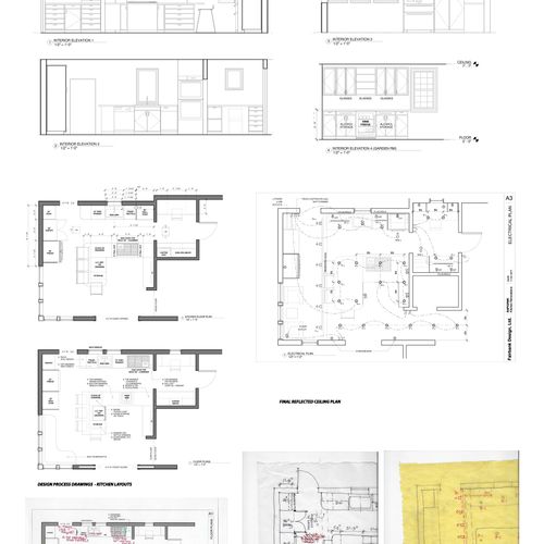 Residential Kitchen - Construction Drawings
