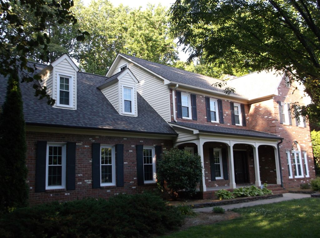 new windows and roof
roof color weatherwood