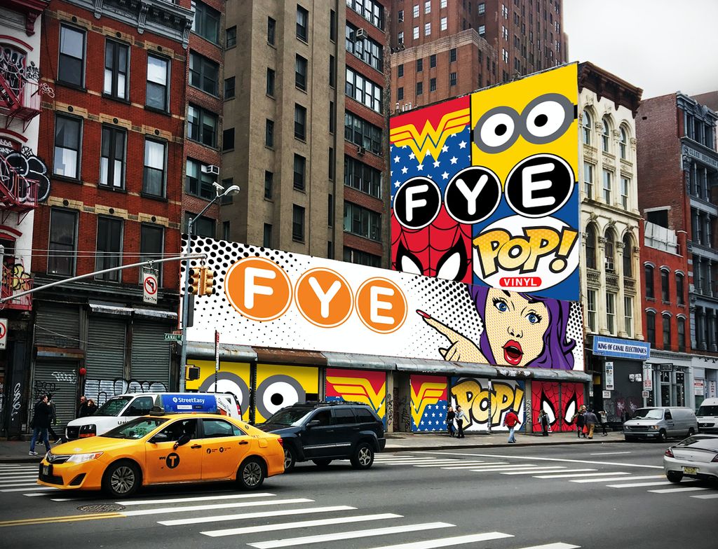FYE "Pop Shops" (See the full project on emilywege