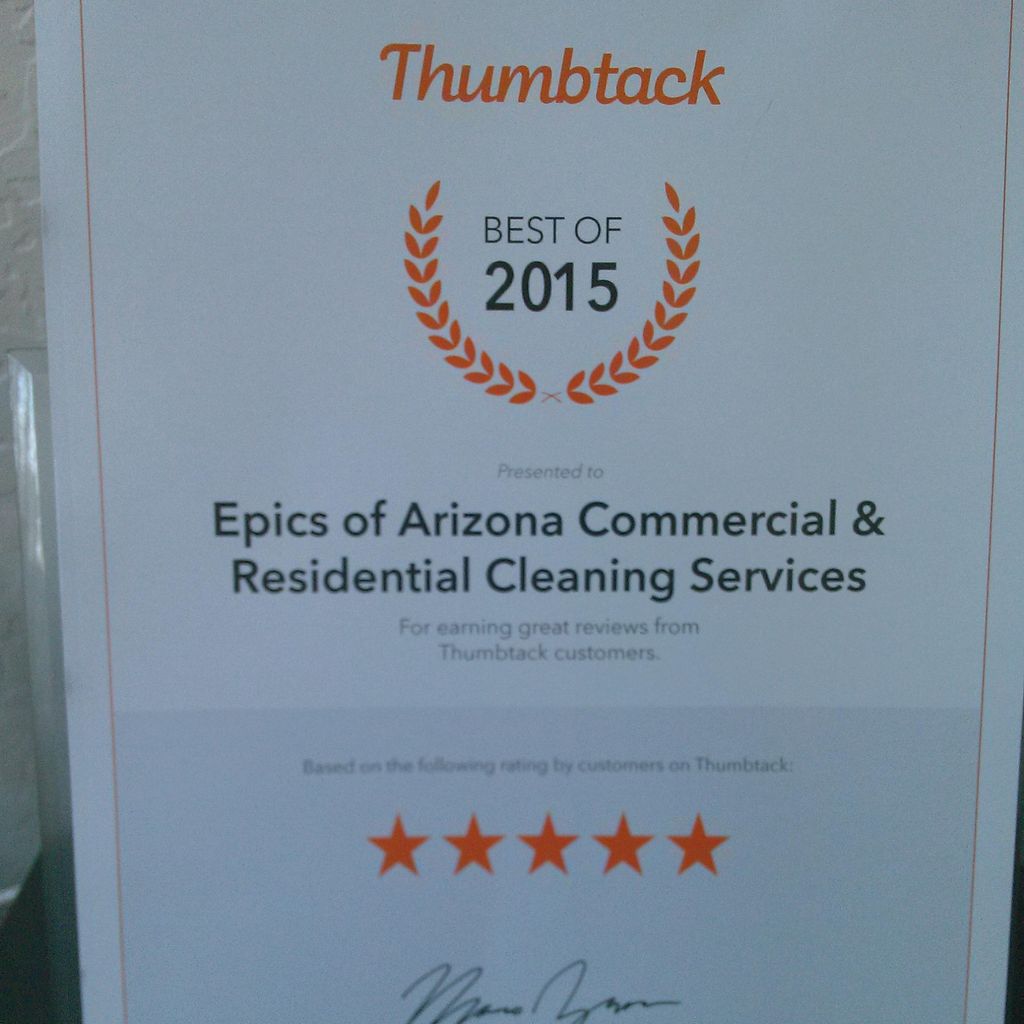 Epics of Arizona Commercial & Residential Clean...