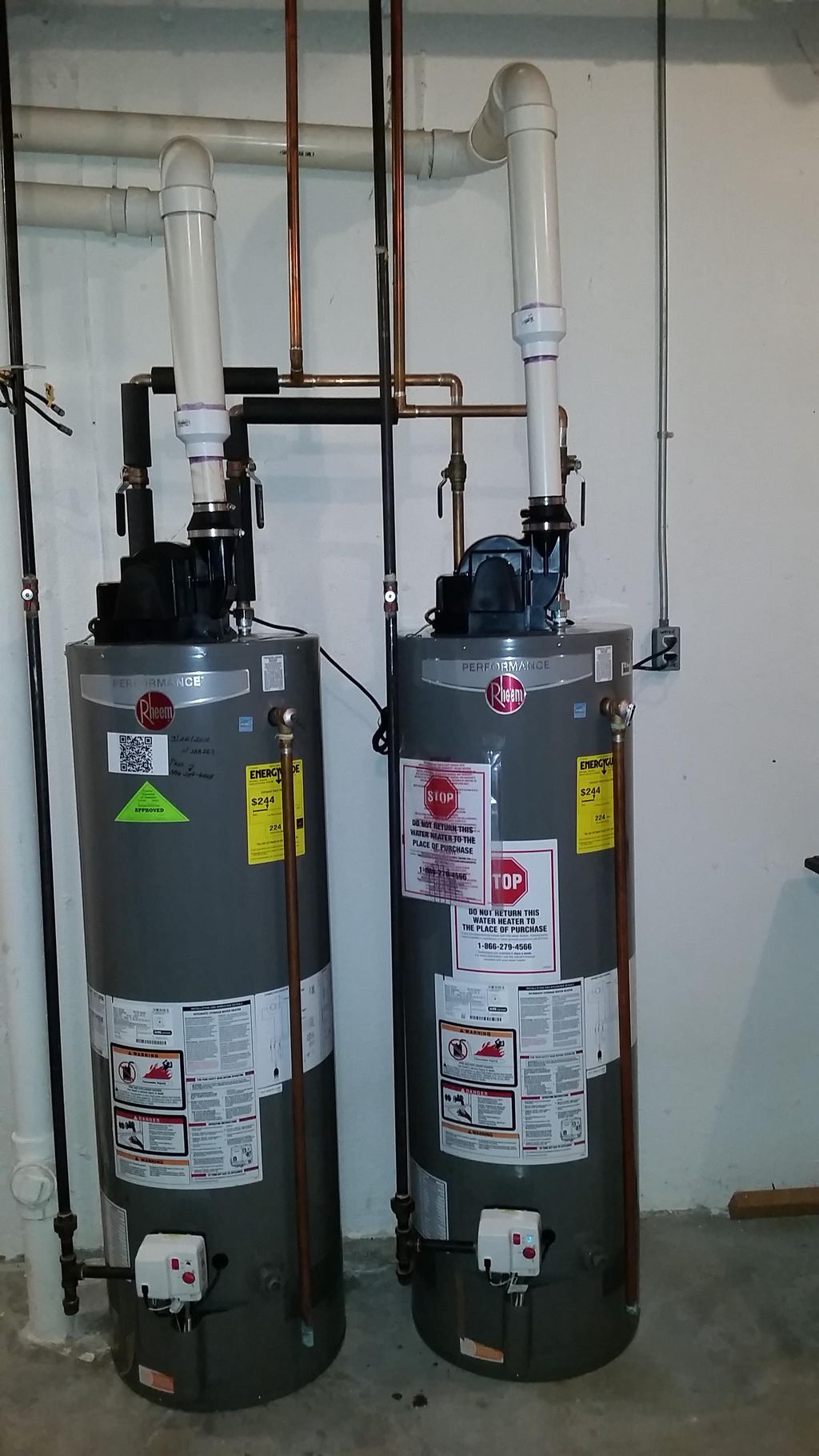 power vent water heater 