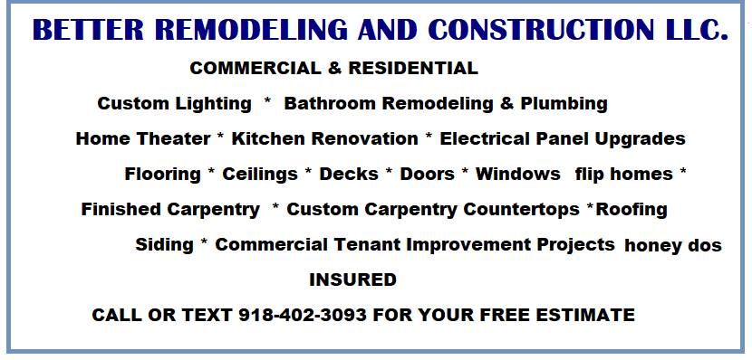 Better Remodeling & Construction llc.