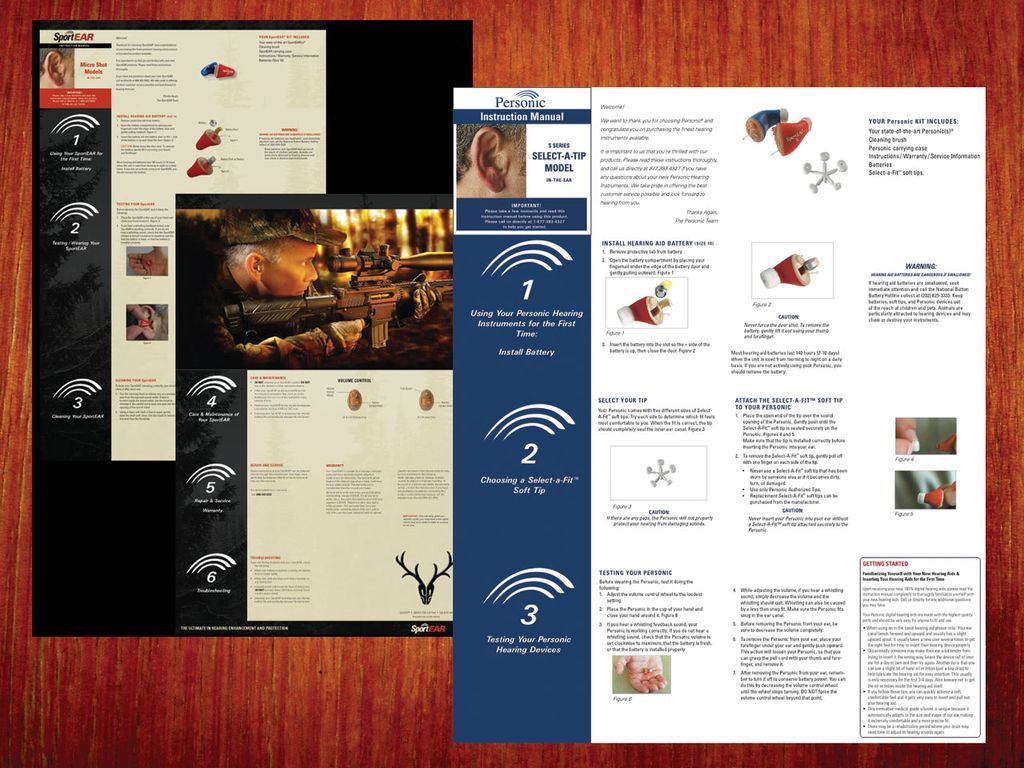 Instruction manuals