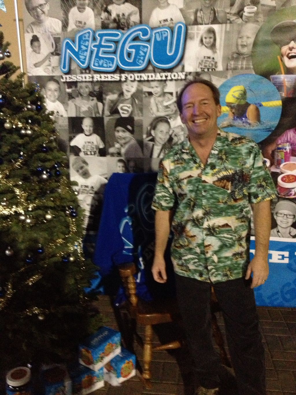 Playing the Tunes for 
NEGU (Never Ever Give UP) F