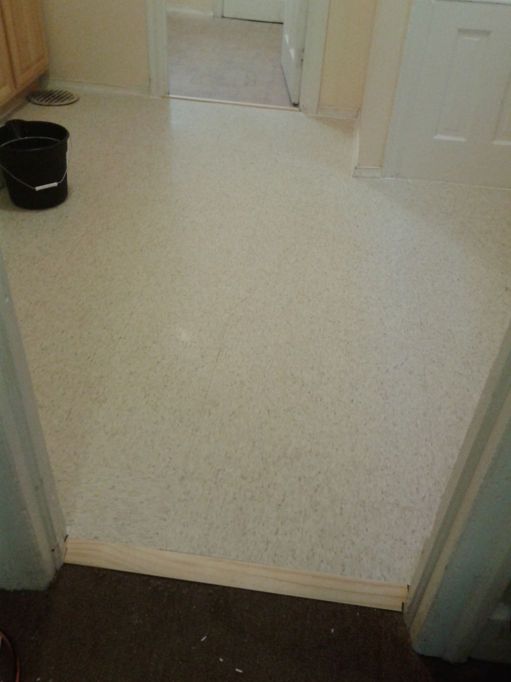 Flooring installation, after