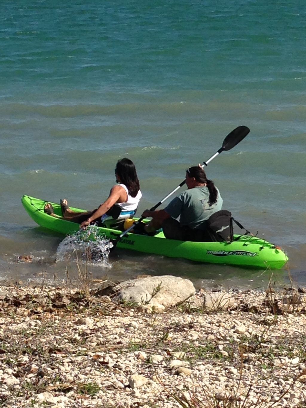 I use this 2 man Kayak to save my customers