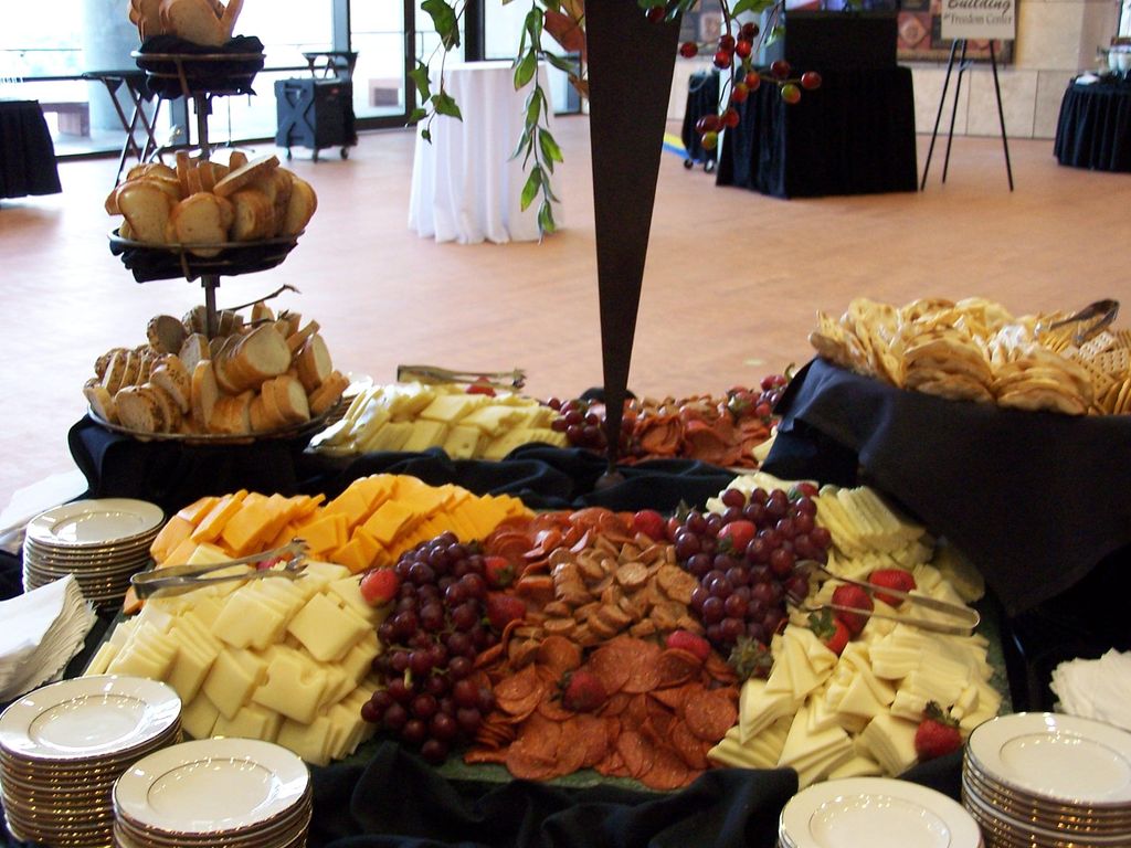 Hors d' oeuvres display