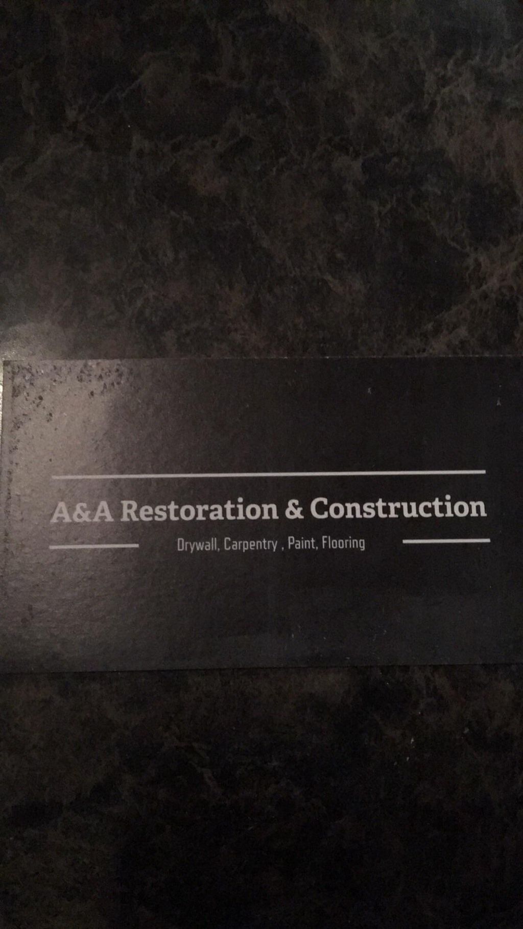 A & A Restoration & Construction