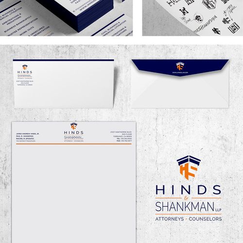 Corporate ID package for a law firm