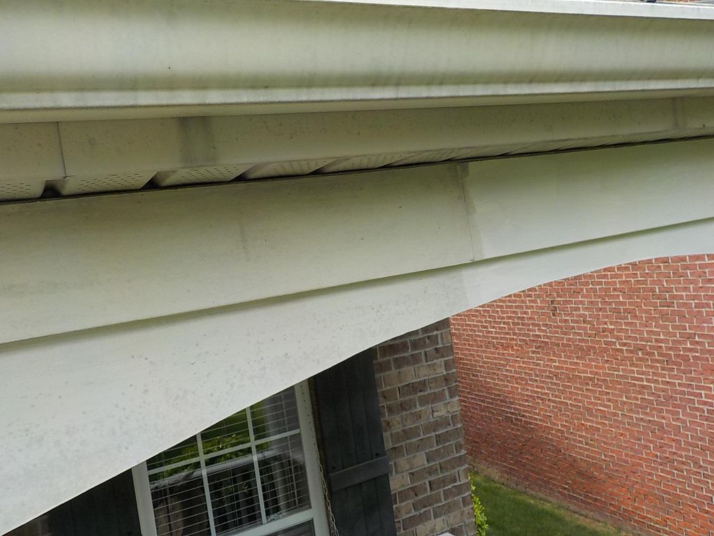 Painting the outside trim. Huge difference.