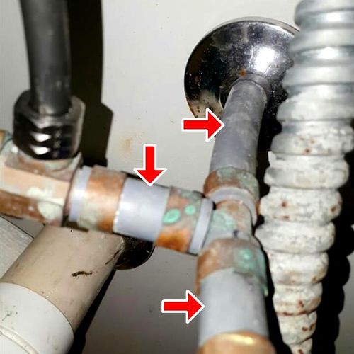 Recalled plumbing supply lines