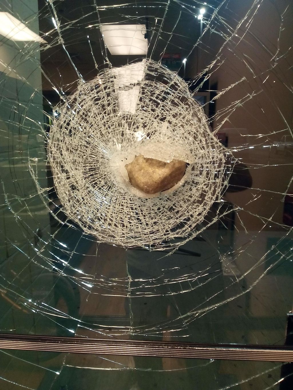 This is an image we got of an attempted breakin. t