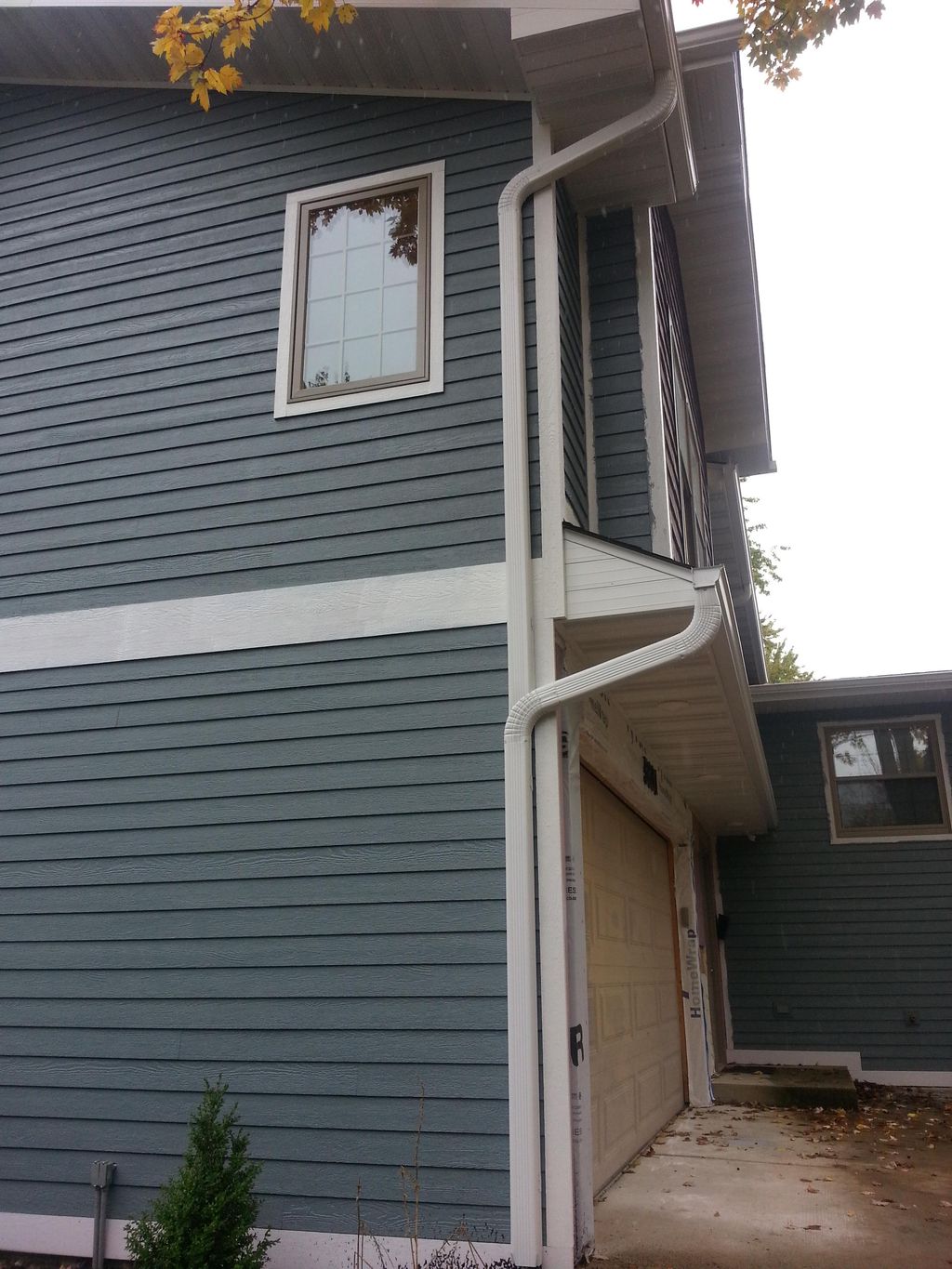 Custom downspout work.