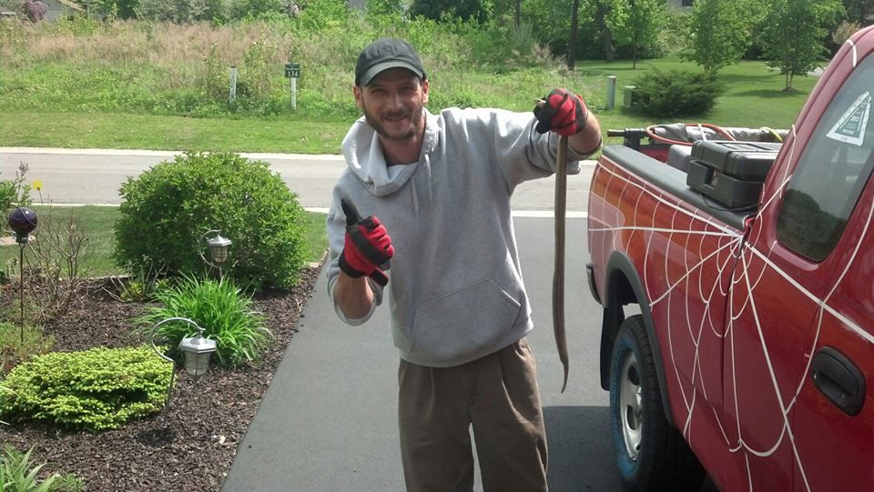 Matt Bertram (Owner) Keeping our customer snake fr