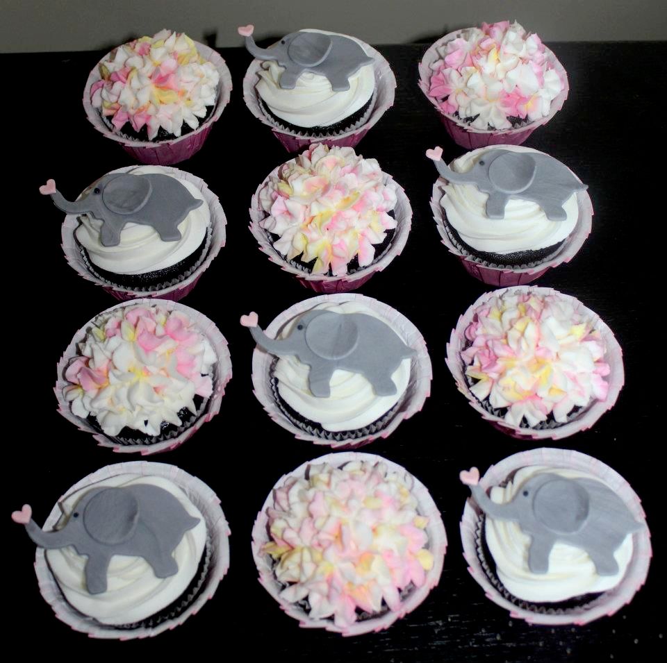 Baby Shower Cupcakes