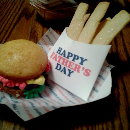 Father's Day "Burger" and "Fries"