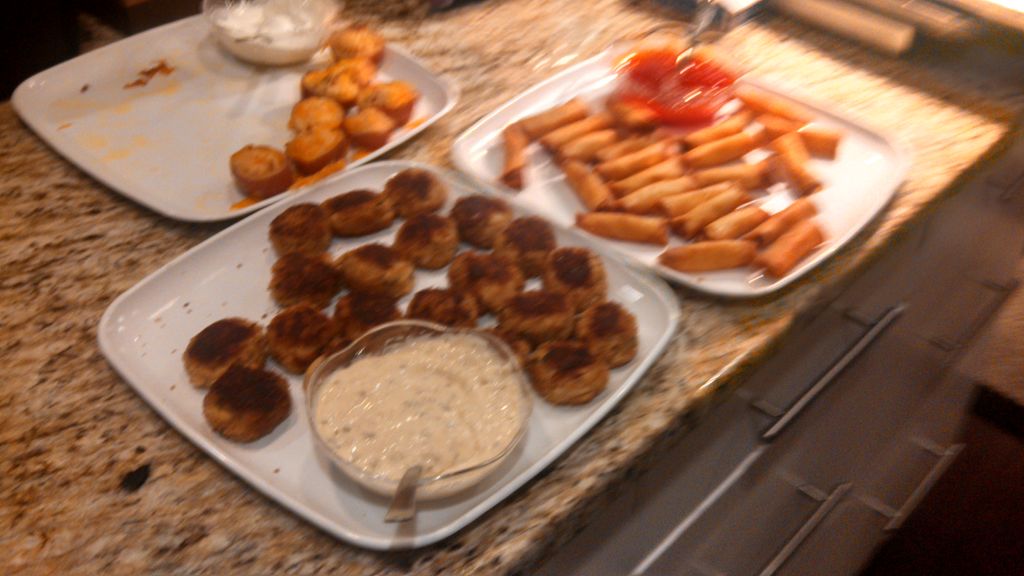 Our Homeade Hors D'Oeurves