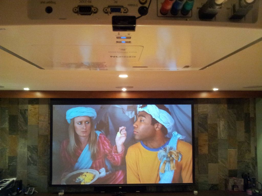 120" Home theater install