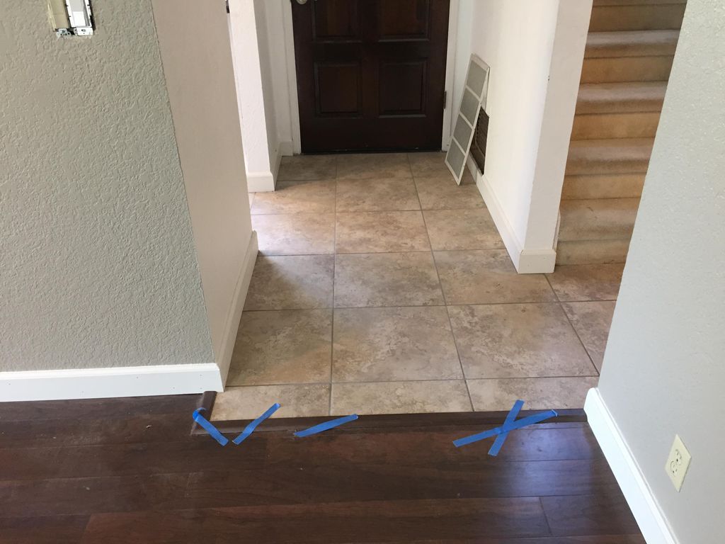 Tile bath hall  Yaun residence