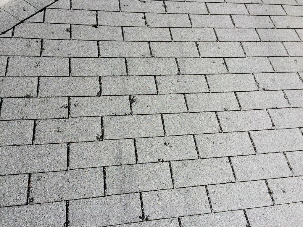 This is what hail damage looks like.