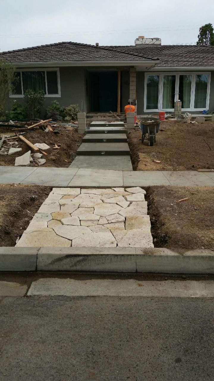 Concrete and Landscape in progress!