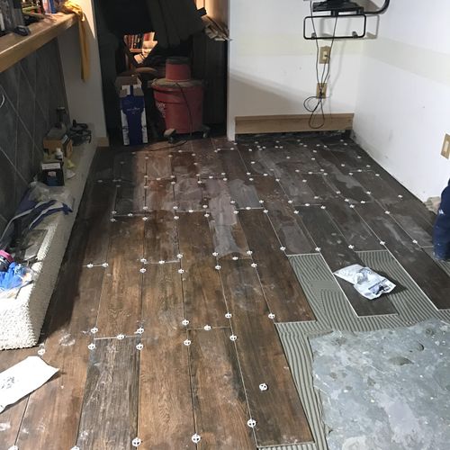 basement tiling