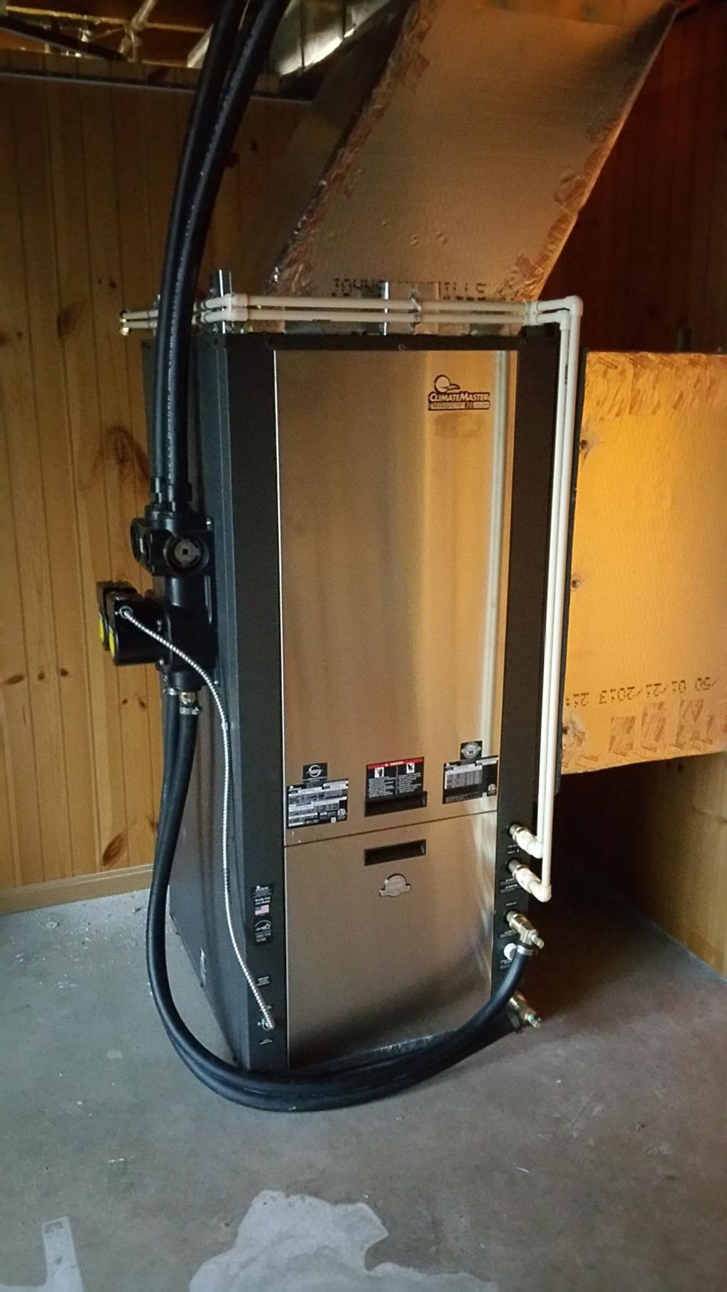 Geothermal Heat Pump Installation