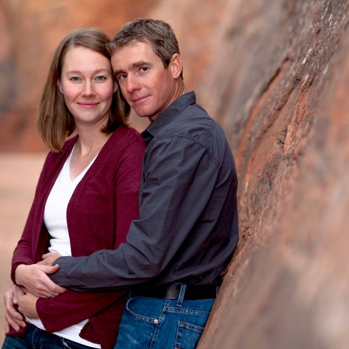 Engagement Session In Snow Canyon State Park Utah