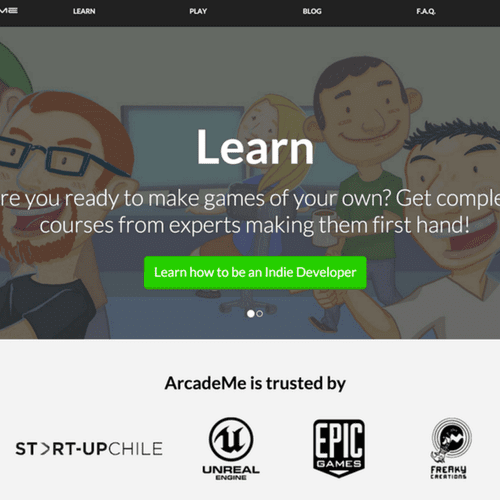 ArcadeMe.net - Gamified learning platform and mark