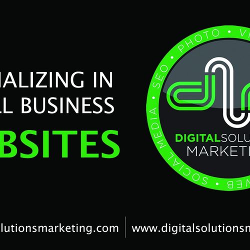 We do specialize in small business websites along 
