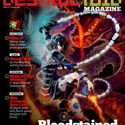 Video Game Magazine. Art direction, cover to cover