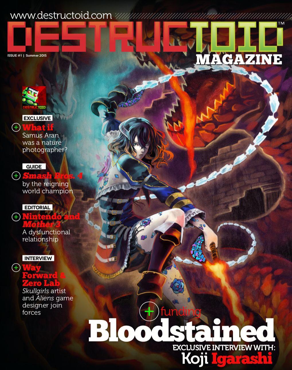 Video Game Magazine. Art direction, cover to cover